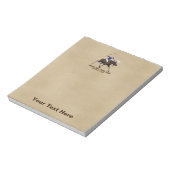 ノーススター（ムース）ポロクラブ ノートパッド (回転)