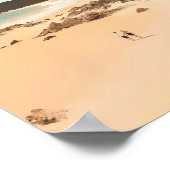 ノースストラドブロークアイランドオーストラリア旅行芸術レトロ ポスター (角)