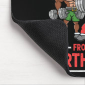 ノーススワールメリーマッスルサンタウェイトからのリフトマス マウスパッド (コーナー)