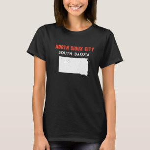 ノーススーシティサウスダコタUSA州アメリカTr Tシャツ