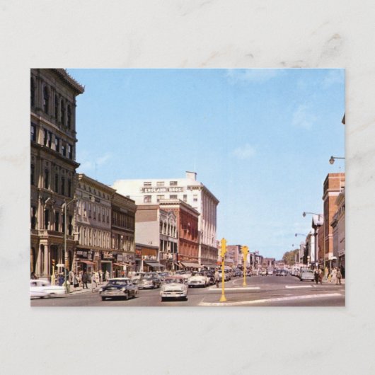 ノースセント、ピッツフィールド、MAヴィンテージ ポストカード (正面)