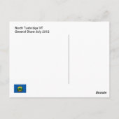 ノースタンブリッジVT総合店舗2012年7月 ポストカード (裏面)