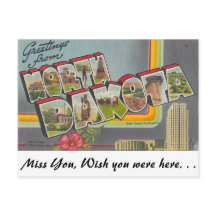 ノースダコタからの挨拶