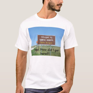 ノースダコタのがらくた! 人のTシャツ Tシャツ
