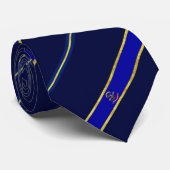 ノースダコタのストライプな旗 ネクタイ (ロール)