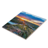 ノースダコタのセオドア・ルーズベルト公園 タイル (側面)