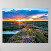 ノースダコタのセオドア・ルーズベルト公園 ポスター (正面)