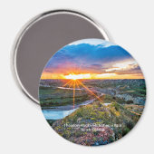 ノースダコタのセオドア・ルーズベルト公園 マグネット (正面/裏面)