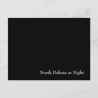 ノースダコタの夜 ポストカード