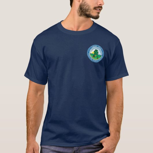 ノースダコタの封印 Tシャツ (正面)