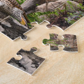 ノースダコタの裏庭の鳥 ジグソーパズル (側面)