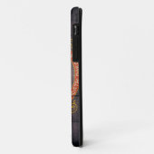 ノースダコタの険しい木製の旗 Case-Mate iPhoneケース (裏面/左)