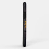 ノースダコタの険しい木製の旗 Case-Mate iPhoneケース (裏面/右)