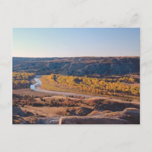 ノースダコタの風景 ポストカード (正面)