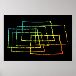 ノースダコタぼやけチル ポスター