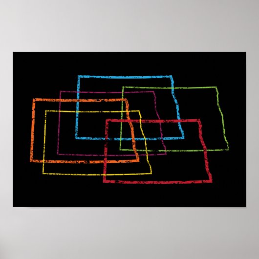 ノースダコタぼやけプライド ポスター (正面)