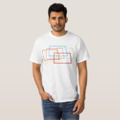 ノースダコタぼやけプライド Tシャツ (正面フル)