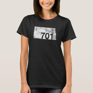 ノースダコタエリアコード701ふるさとのお土産ギフト Tシャツ