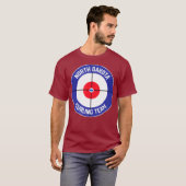 ノースダコタカーリングチームスイープロックND州 Tシャツ (正面フル)