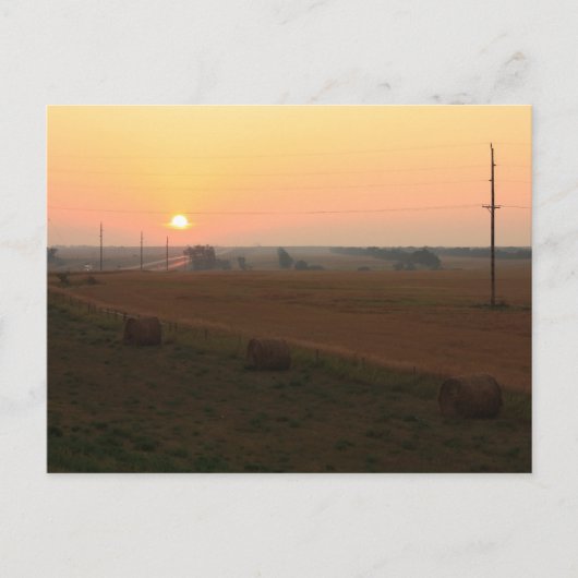 ノースダコタサンライズ ポストカード (正面)