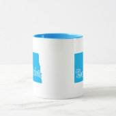 ノースダコタシェイプマグカップの州 マグカップ (中央)