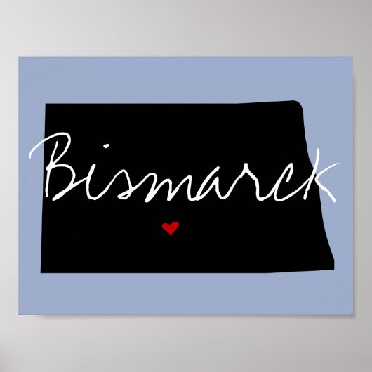 ノースダコタタウン ポスター (正面)