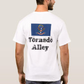ノースダコタトルナドアレー Tシャツ (裏面)