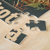 ノースダコタビソンヴィンテージ ジグソーパズル (側面)