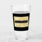 ノースダコタビールグラス タンブラーグラス (正面)