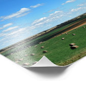 ノースダコタファームランドI-94の北 フォトプリント            (角)