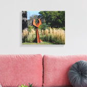 ノースダコタプレーリーダンサー、メイビル キャンバスプリント (インサイチュ (リビング))