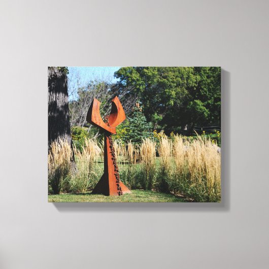 ノースダコタプレーリーダンサー、メイビル キャンバスプリント (正面)