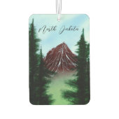 ノースダコタマウンテンシーン カーエアーフレッシュナー (裏面)