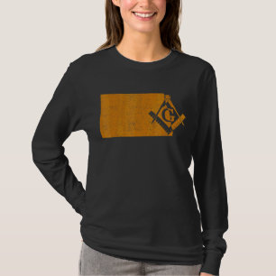 ノースダコタマソンズグランドロッジフリーメーソン父の Tシャツ