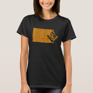 ノースダコタマソンズグランドロッジフリーメーソン父の Tシャツ