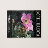 ノースダコタワイルドバラ ジグソーパズル (横)