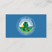 ノースダコタン印章、ノースダコタ印章 名刺 (正面)