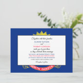 ノースダコタン州旗、ノースダコタ州旗結婚。 招待状 (スタンド正面)