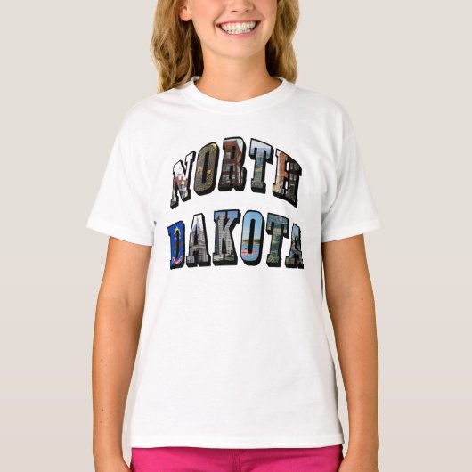 ノースダコタ写真文字 (正面)