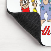 ノースダコタ州で捕虜として拘禁される マウスパッド (コーナー)