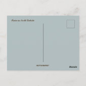 ノースダコタ州の列車 ポストカード (裏面)