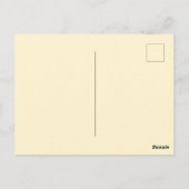 ノースダコタ州の挨拶状ポストカード ポストカード (裏面)