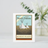 ノースダコタ州を旅行 ポストカード (スタンド正面)