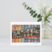 ノースダコタ州ウォプトン – ラージレターシーン ポストカード (スタンド正面)