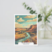 ノースダコタ州セオドア・ルーズベルト国立公園 ポストカード (スタンド正面)