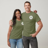 ノースダコタ州バード&フラワー Tシャツ (ユニセックス)