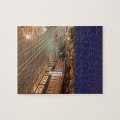 ノースダコタ州ビスマルク通りのドーンオンメイン州 ジグソーパズル (横)