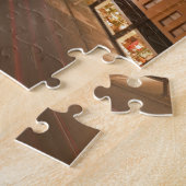 ノースダコタ州ビスマルク通りのドーンオンメイン州 ジグソーパズル (側面)