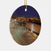 ノースダコタ州ビスマルク通りのドーンオンメイン州 セラミックオーナメント (右)