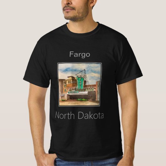 ノースダコタ州ファーゴ劇場 Tシャツ (正面)